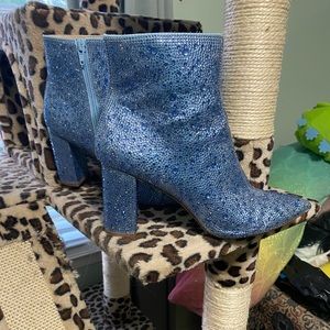 Betsey Johnson CADY RHINESTONES Boots